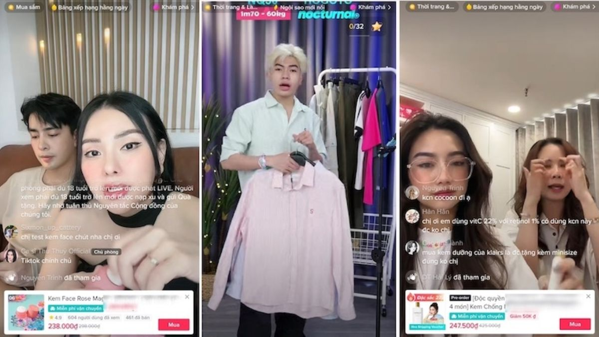 Buff comment livestream TikTok