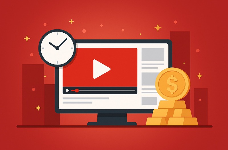 Mua 4000 giờ xem YouTube