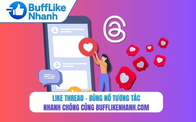 Tăng Like Threads