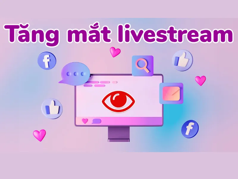 mua mắt livestream Instagram