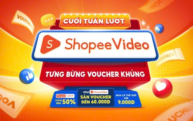 Tăng view video Shopee