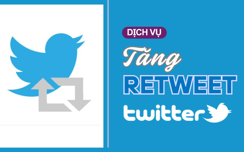 mua retweet Twitter 