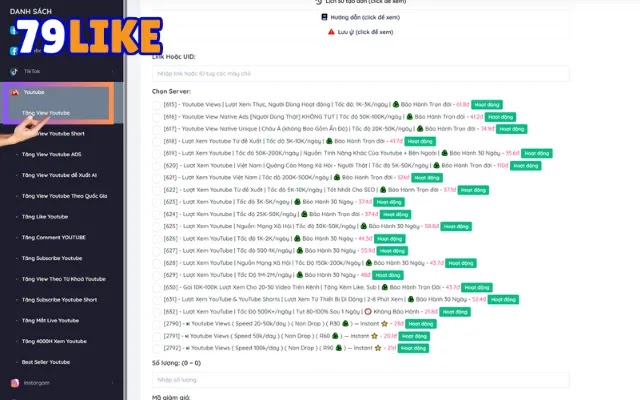 hack Mắt Live Youtube