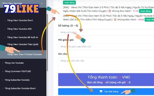 hack View Theo Từ Khóa Youtube