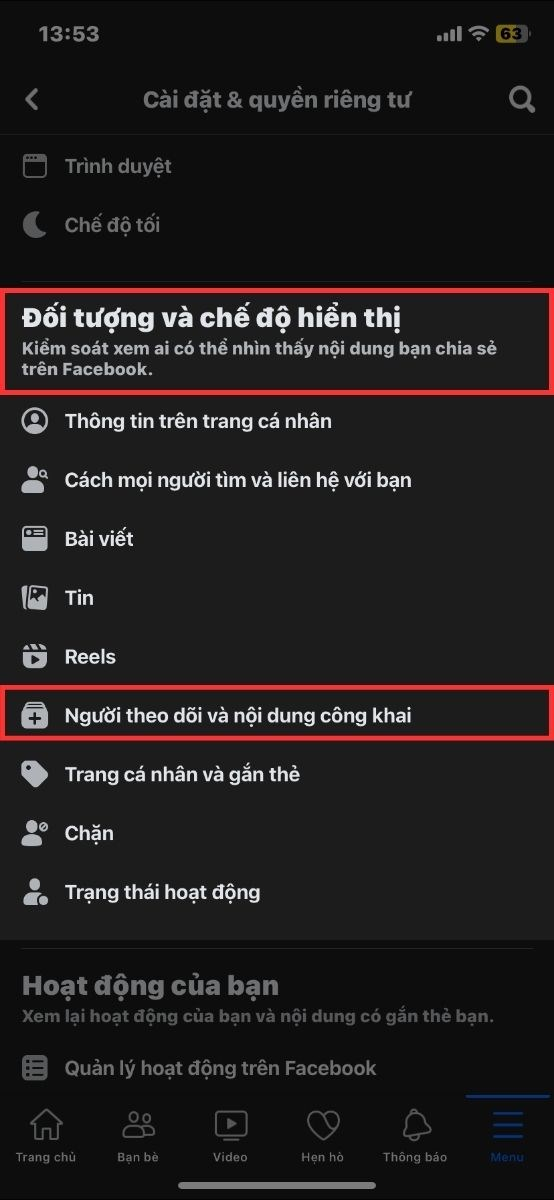 người theo dõi thật