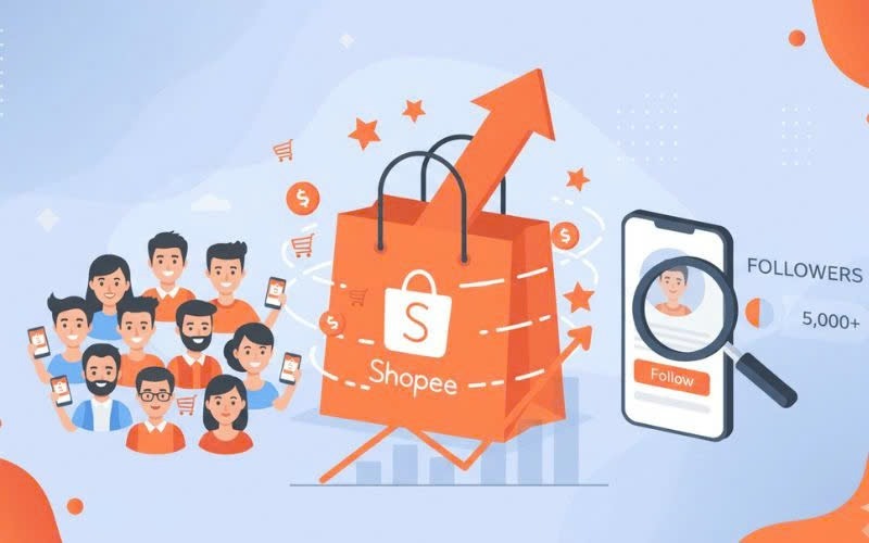 tăng follow Shopee