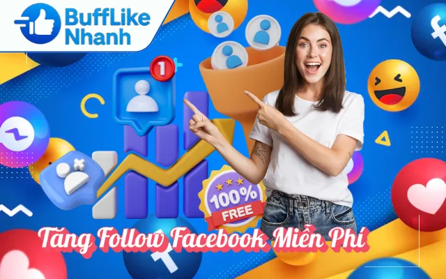 tăng follow facbook free