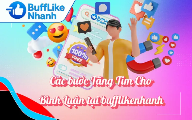 tăng tim cho bình luận 
